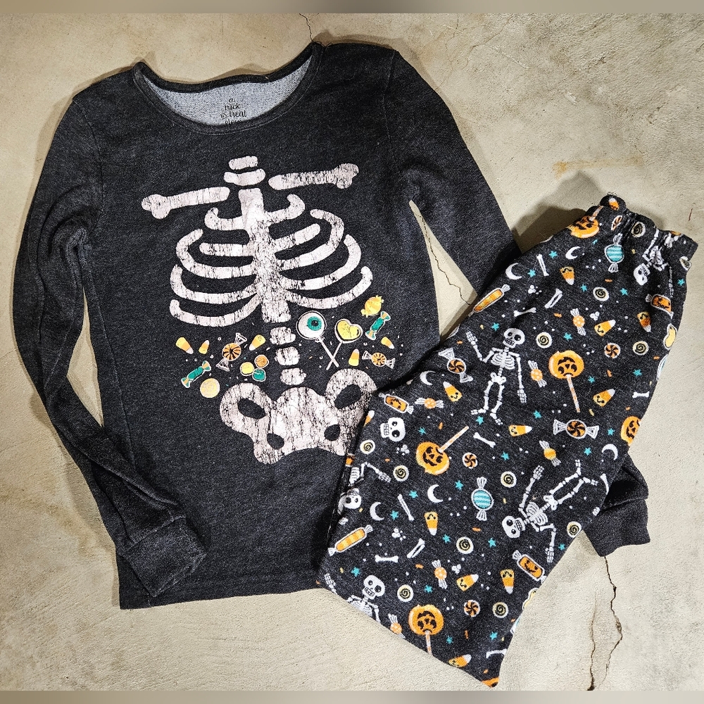 Kids Halloween Pajamas Size 8
